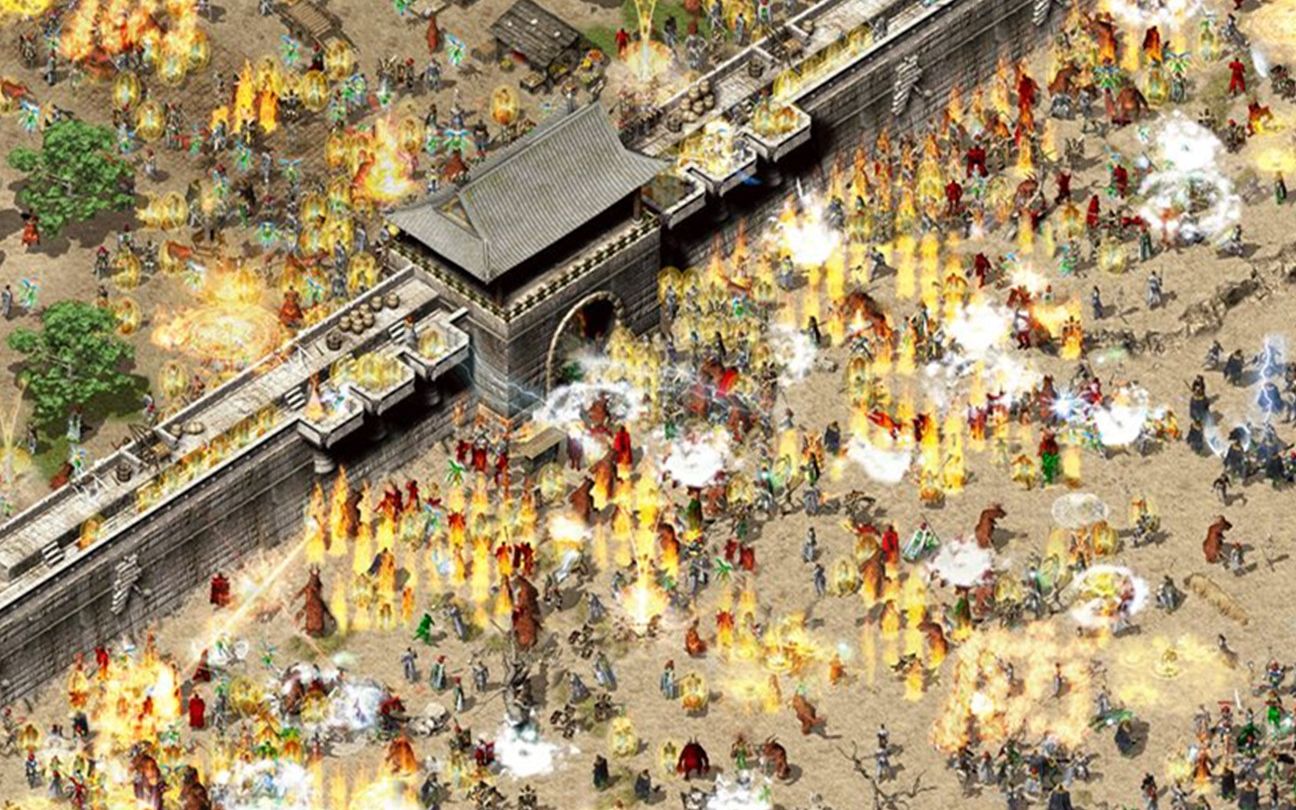 热血传奇:76金币合击版,据说很多人喜欢这种版本,我们一探究竟