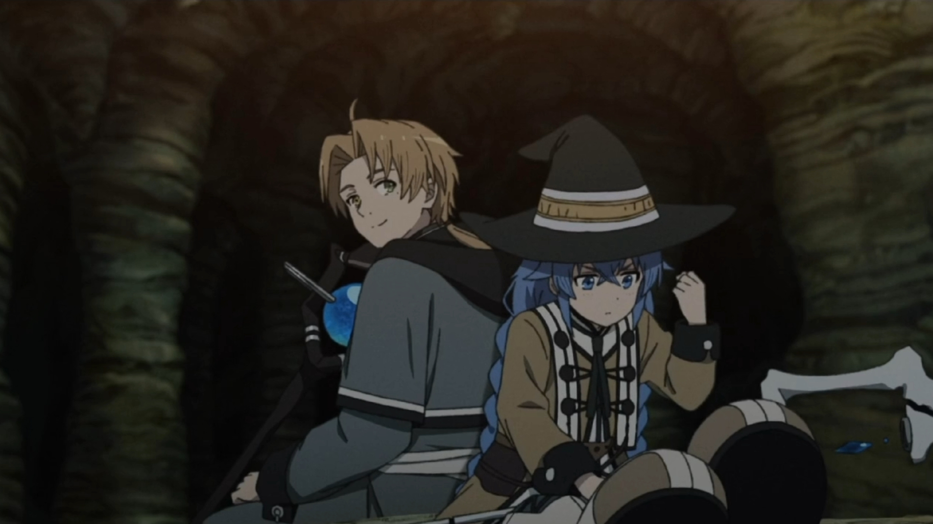 《无职转生》洛琪希:鲁迪～我们两个一起去探索迷宫吧!