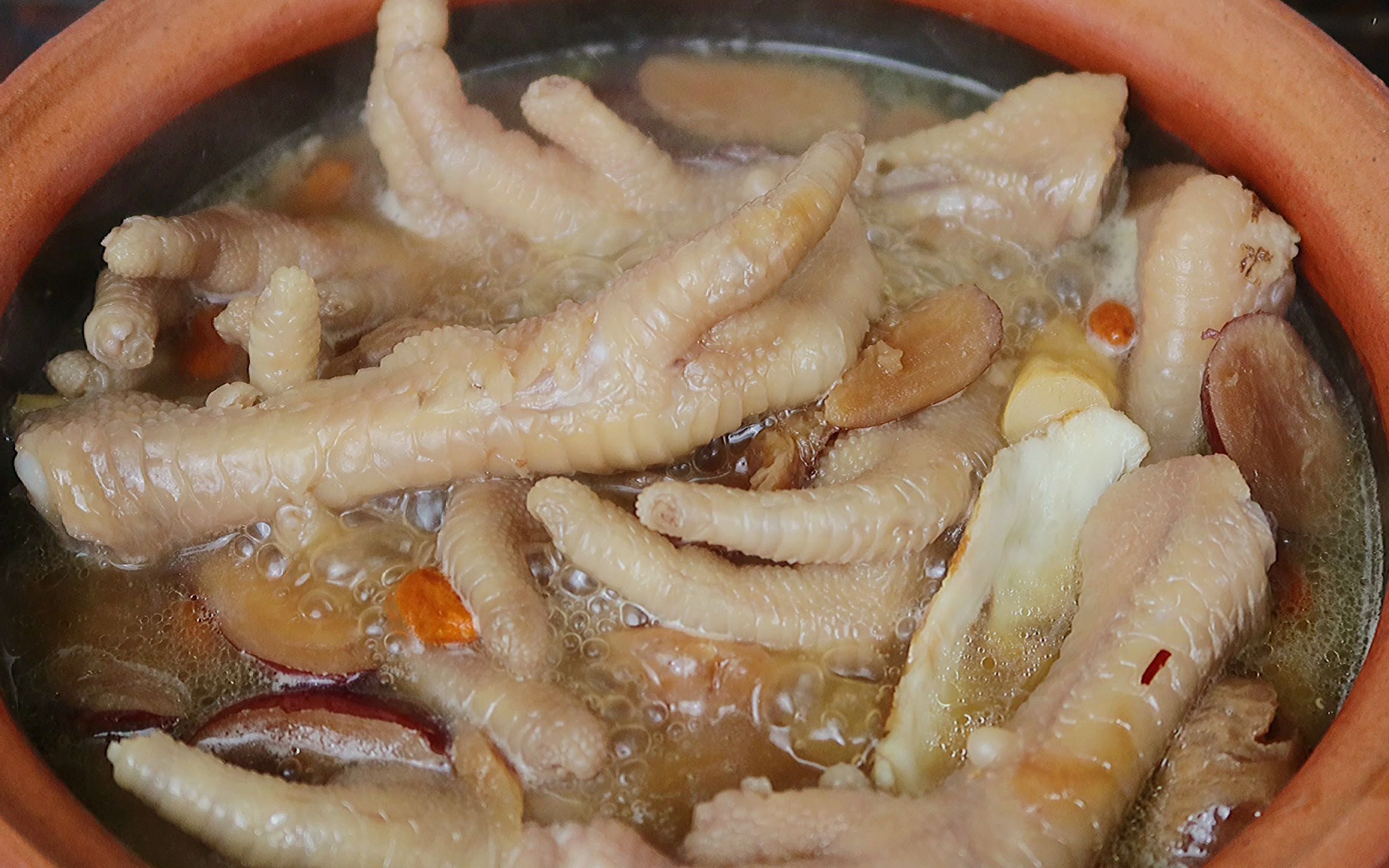 滋补药膳鸡爪,广东早茶经典美食, 解馋不上火  简单易做 补充骨胶原