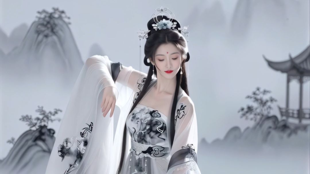 诗中画~半壶纱两分钟完整版~天宫~长舞蹈