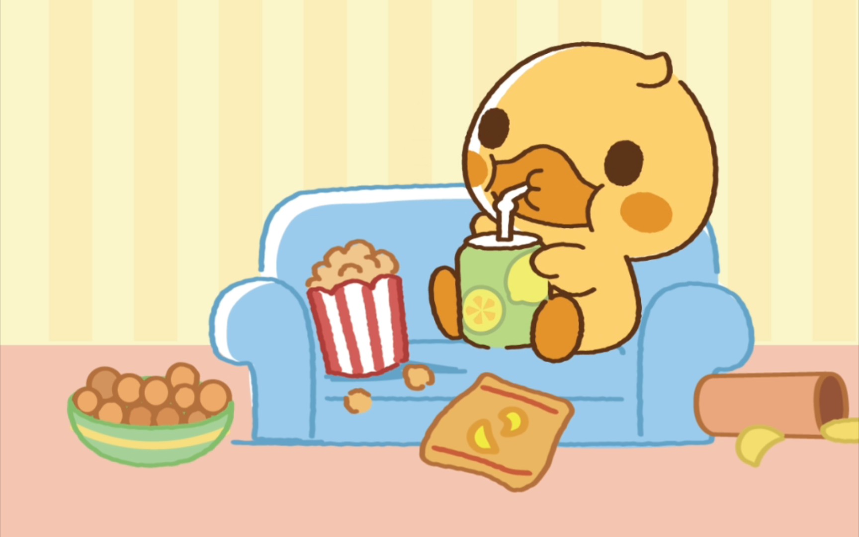 核桃小鸭动态主题