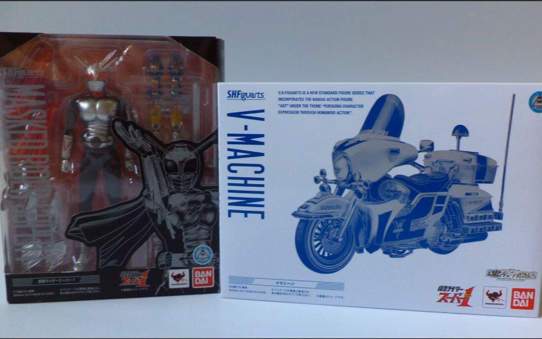 转载】Kamen Rider Super 1 V Machine S.H.Figuarts 仮面ライダー
