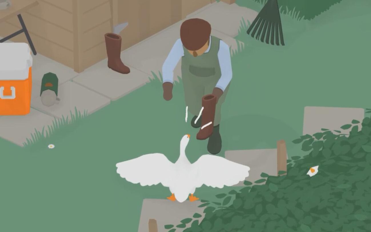 超搞笑游戏《鹅作剧》01:有我鹅大王在你就别想闲着!
