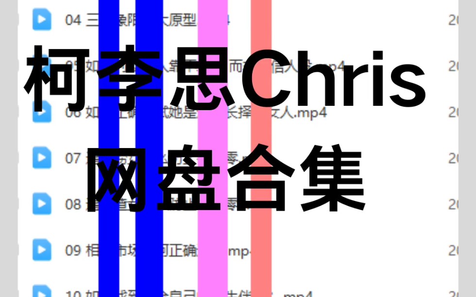 柯李思Chris高阶聊天2.0、chris柯李思最新视频、柯李思chris搭讪达、柯李思chris全部视频、柯李思chris采访合集、柯李思chris实战哔哩哔哩bilibili