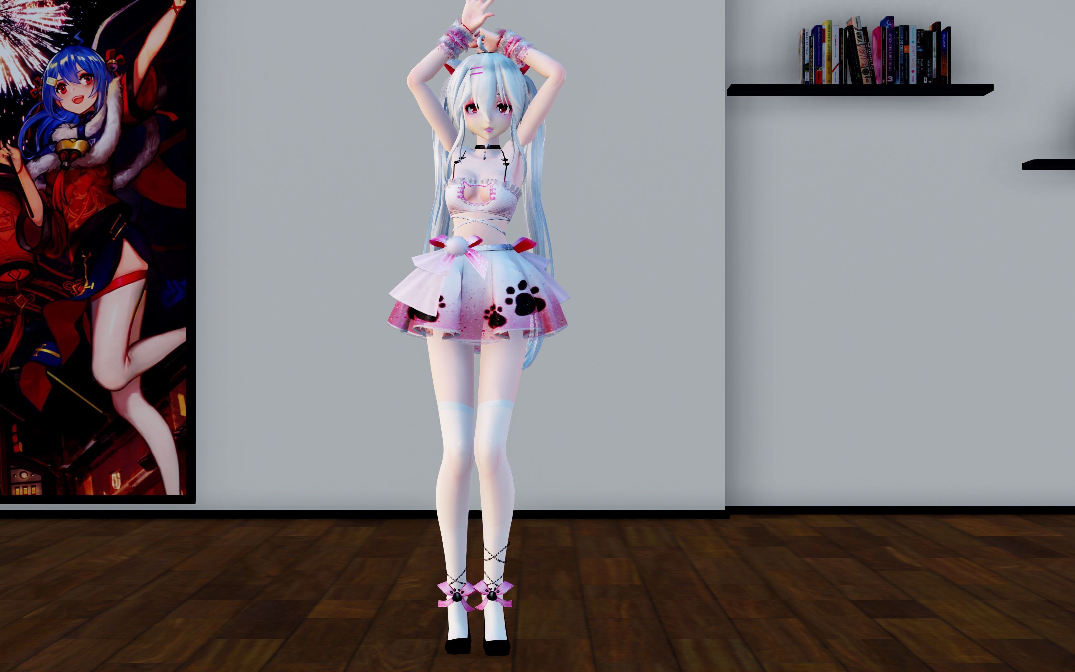 活动  【弱音mmd】stay tonight