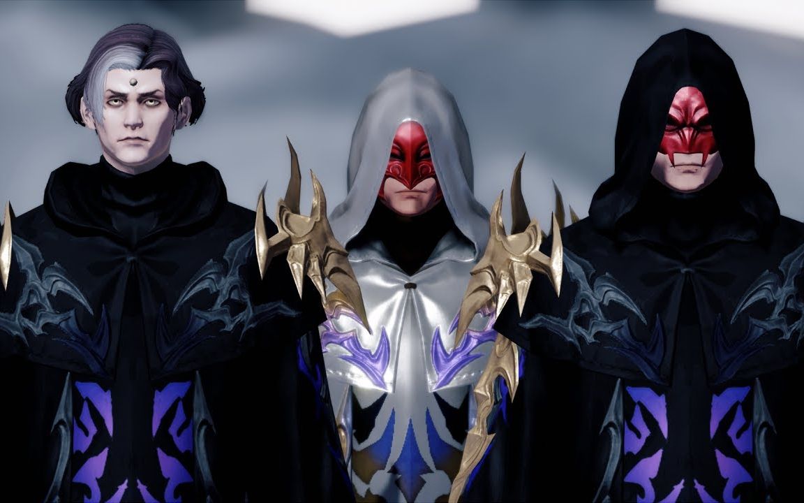 【mmd x ff14】无影三人组的跨年夜_哔哩哔哩_bilibili