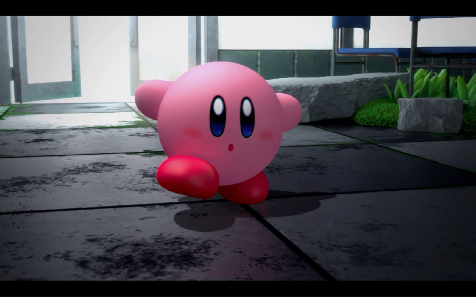 switch《星之卡比 探索发现》卡比挥剑霸气救出第一个小伙伴"艾菲灵"