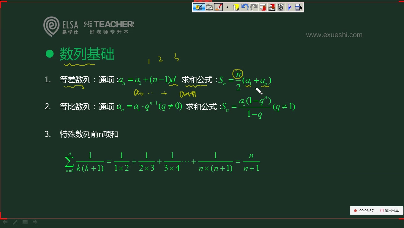 浙江专升本高等数学重点常用知识哔哩哔哩bilibili