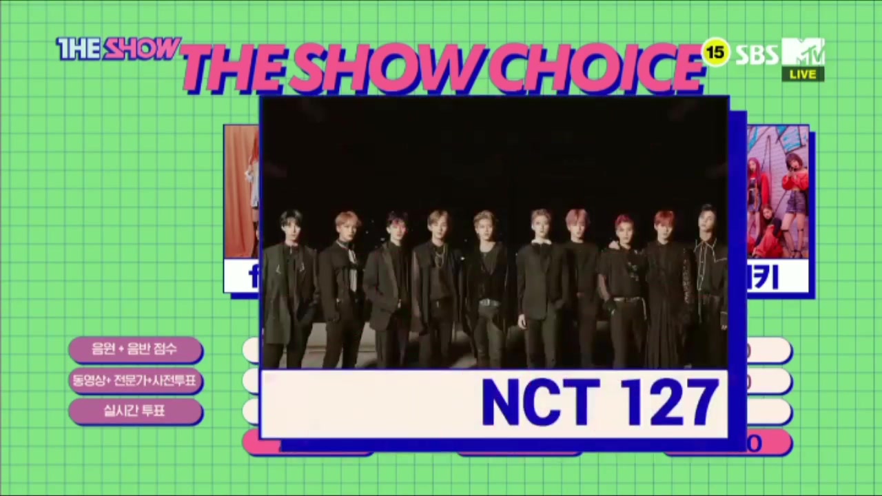 韩秀榜 (THE SHOW)181016 NCT127 Regular WIN哔哩哔哩bilibili