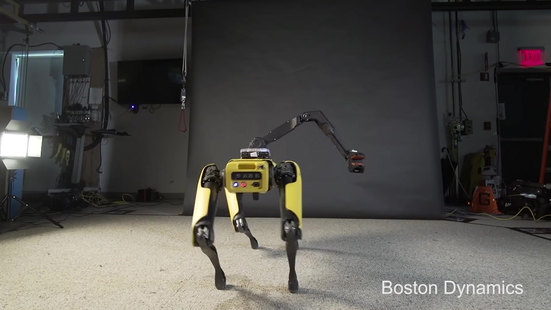 波士顿动力spot机械狗惊人演绎火星哥uptownfunk