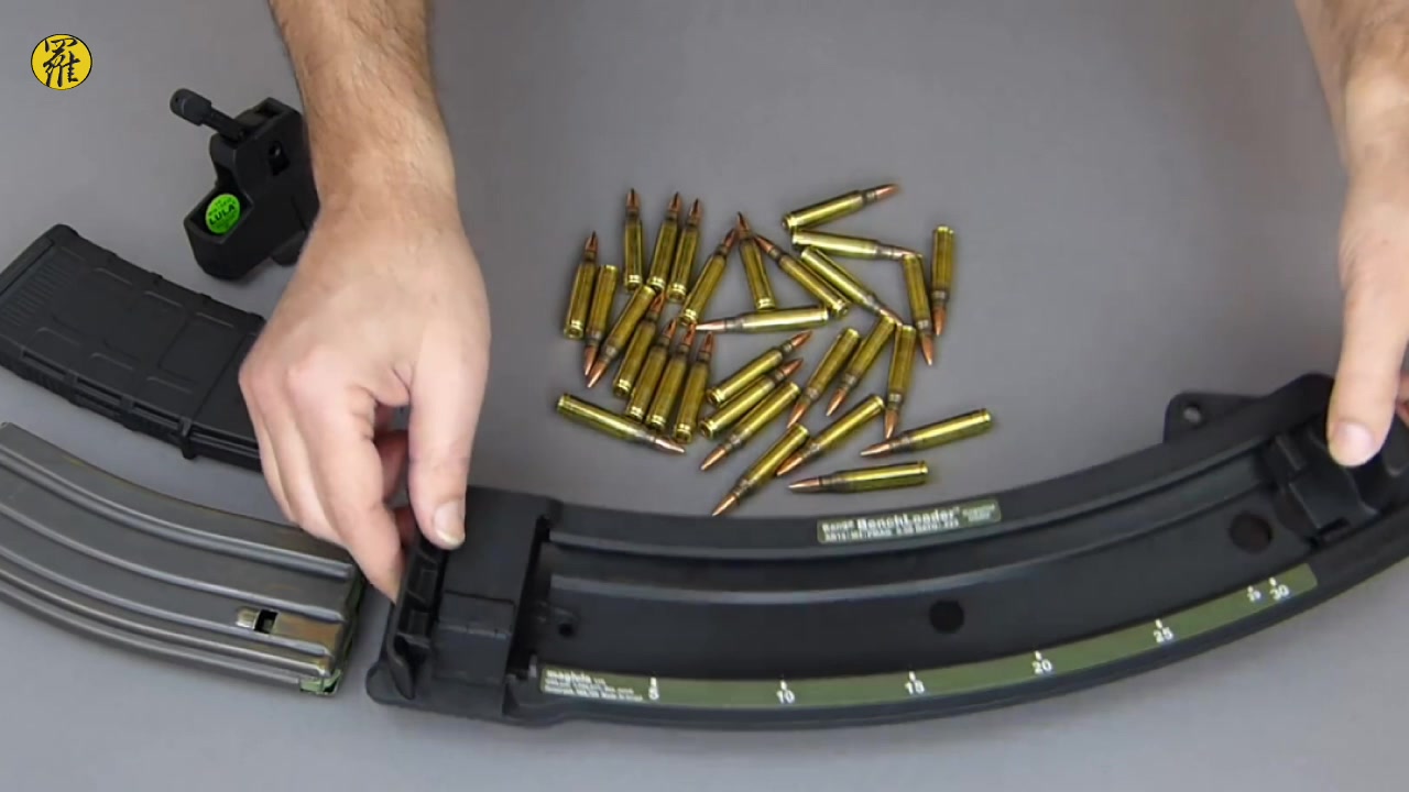 步枪弹匣快速装填演示,有了这"神器",再也不用累的手疼了!