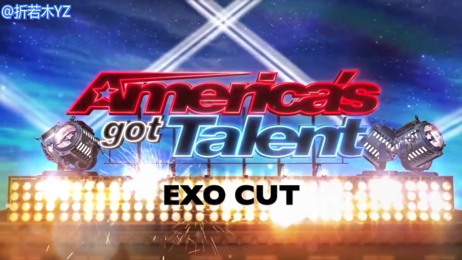 exo中字茶蛋去参加美国达人秀啦内含伯贤性冷淡风rap