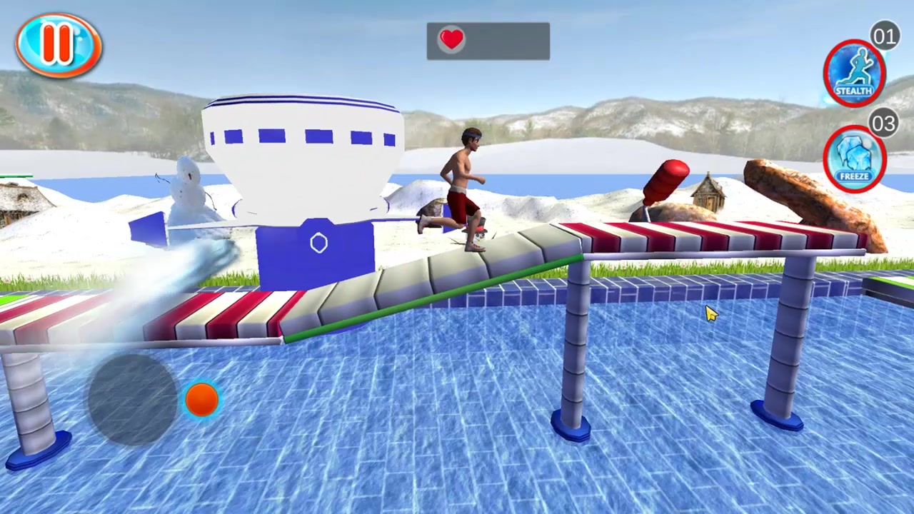 参加闯关节目,体验冠军的落水姿势_哔哩哔哩 (゜-゜)つロ 干杯~-bili