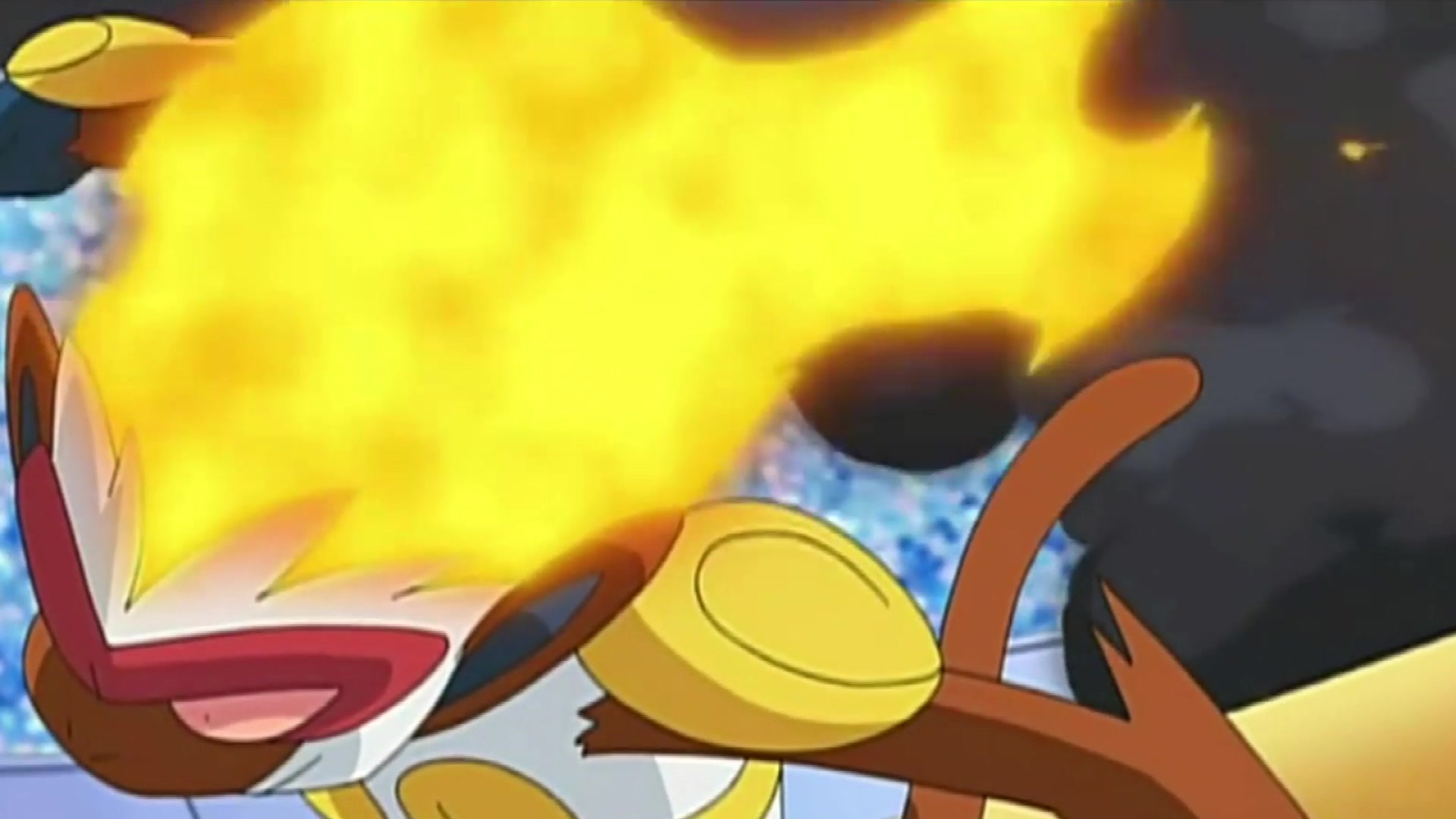 智蛙固然帅气,当年的烈焰猴也燃爆全场!_哔哩哔哩_bilibili