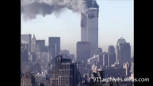 [图]【911事件影像】双子塔倒塌延时摄影