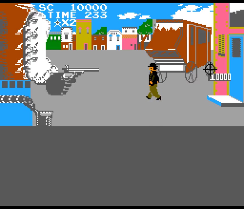 fc游戏回顾西部牛仔通关视频lawofthewestfc