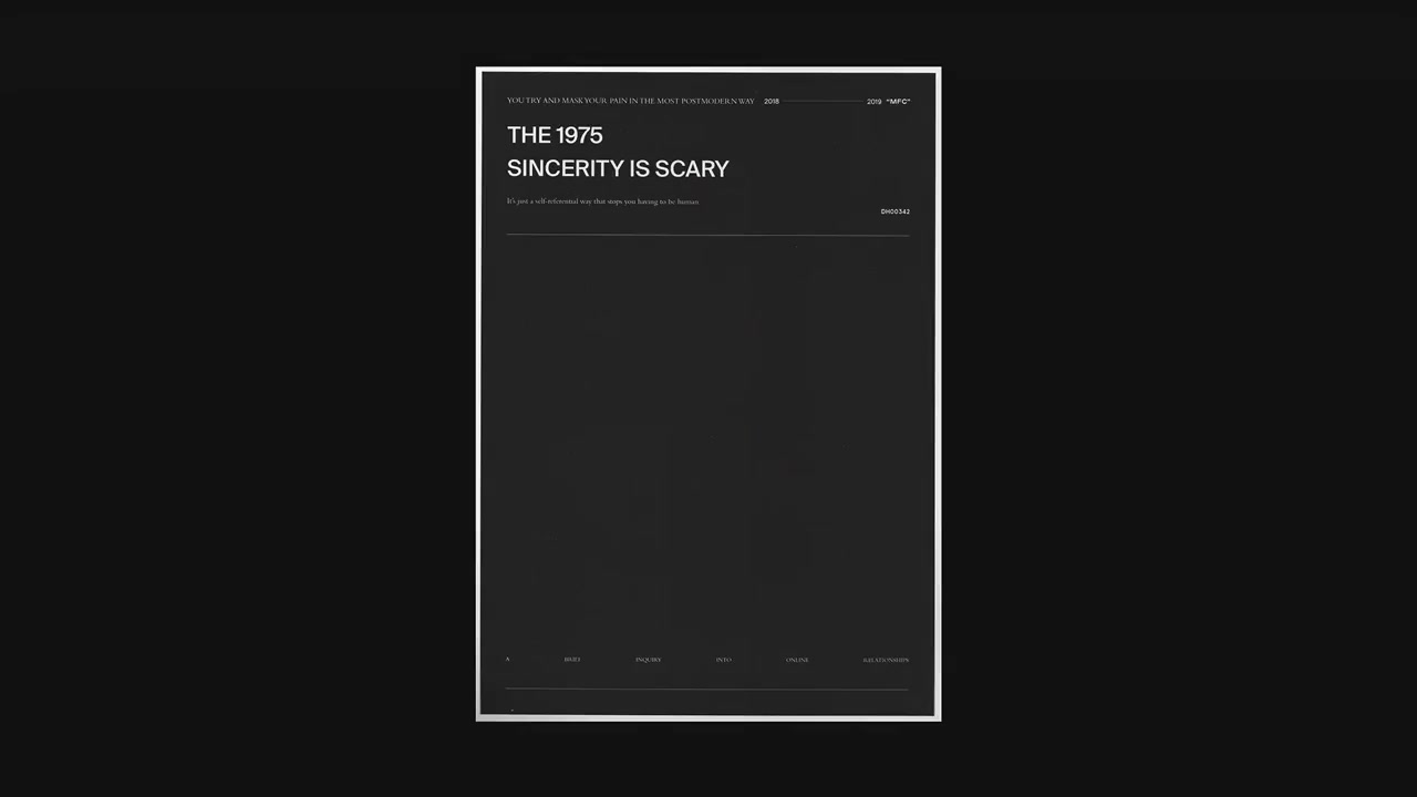 [图][MUSIC] Sincerity Is Scary - The 1975