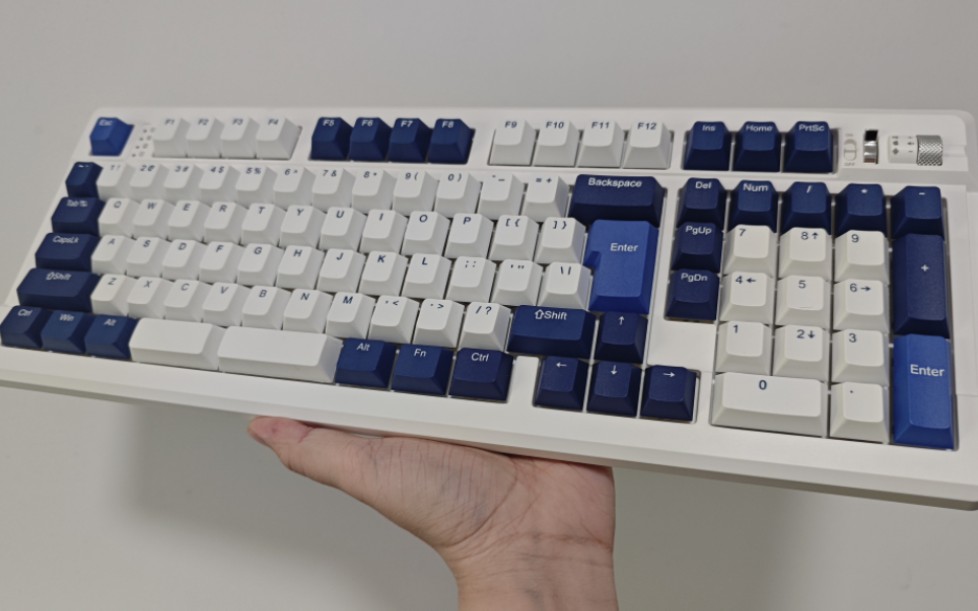 分裂空格 7字回车 2u0 前行者x99玉龙机械键盘 开箱体验