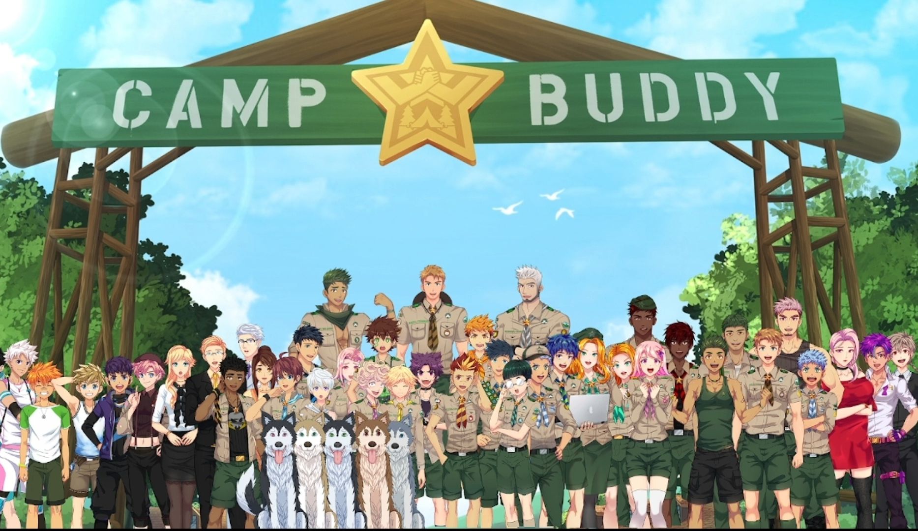 [图]Camp buddy角色大合影！（含教官季）