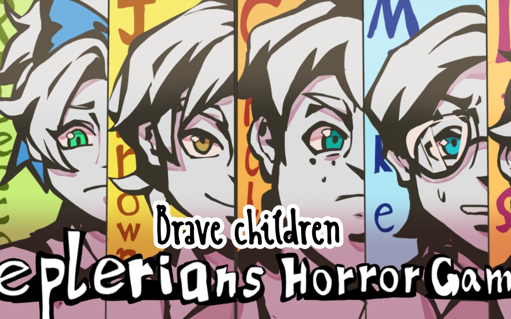 【k社同人/even nun/肉先生/ice scream】brave children 绘画过程