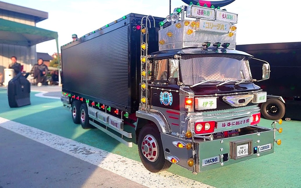 【模友聚会】日系改装暴走卡车rc遥控拖头聚会_哔哩哔哩_bilibili