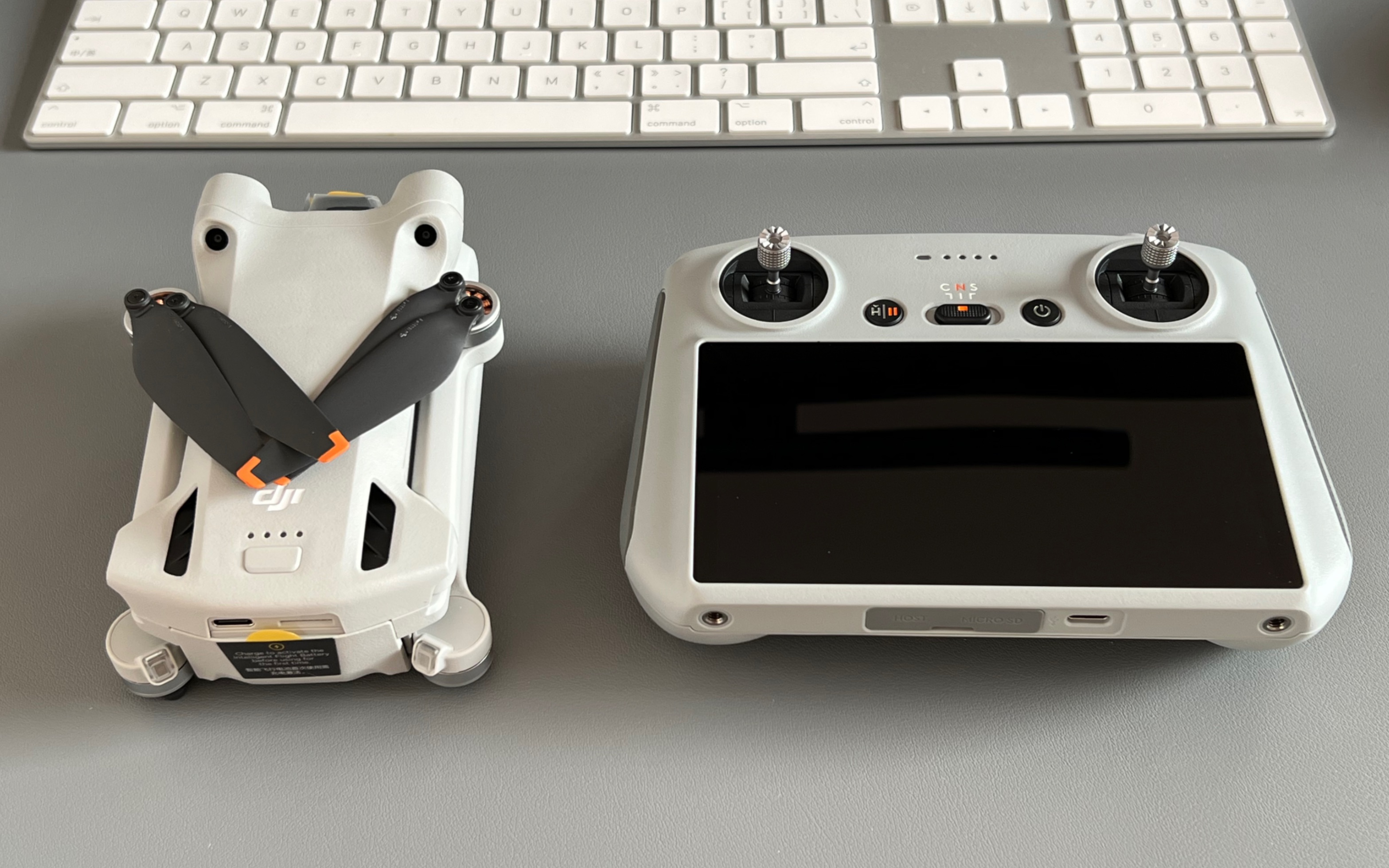 dji mini 3 pro 带屏遥控器版开箱丨也太mini了
