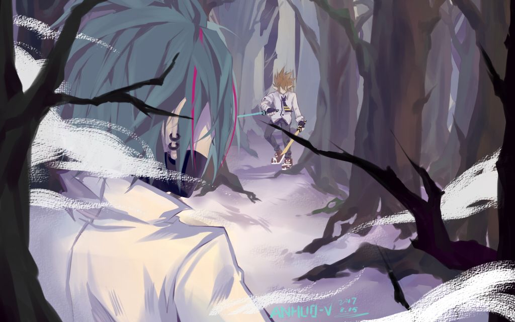 【凹凸世界】耀哥无色雪原绘制过程www【凹凸】神近耀的suit up