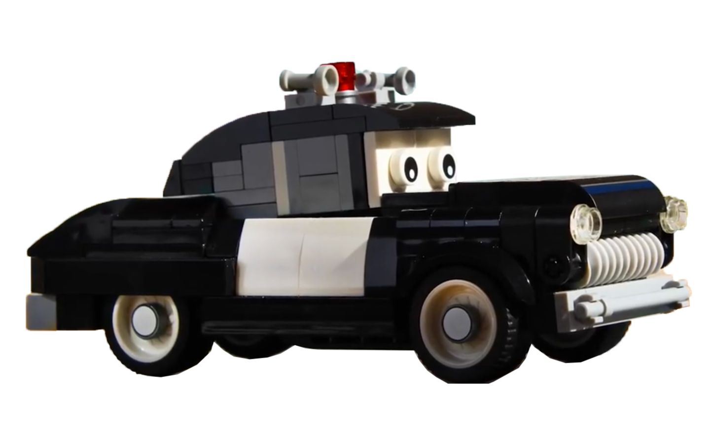 乐高moc教程赛车总动员警长拼搭指南