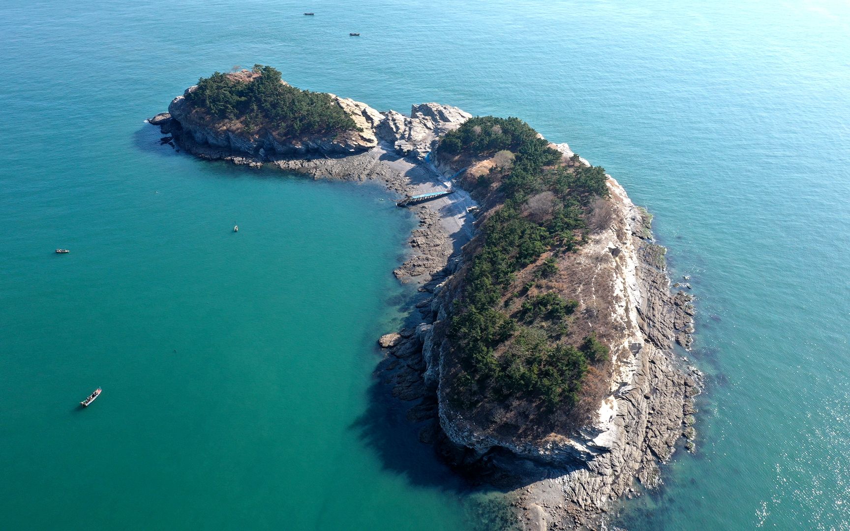 大连付家庄海域东大连岛航拍(2021.11)_哔哩哔哩_bilibili