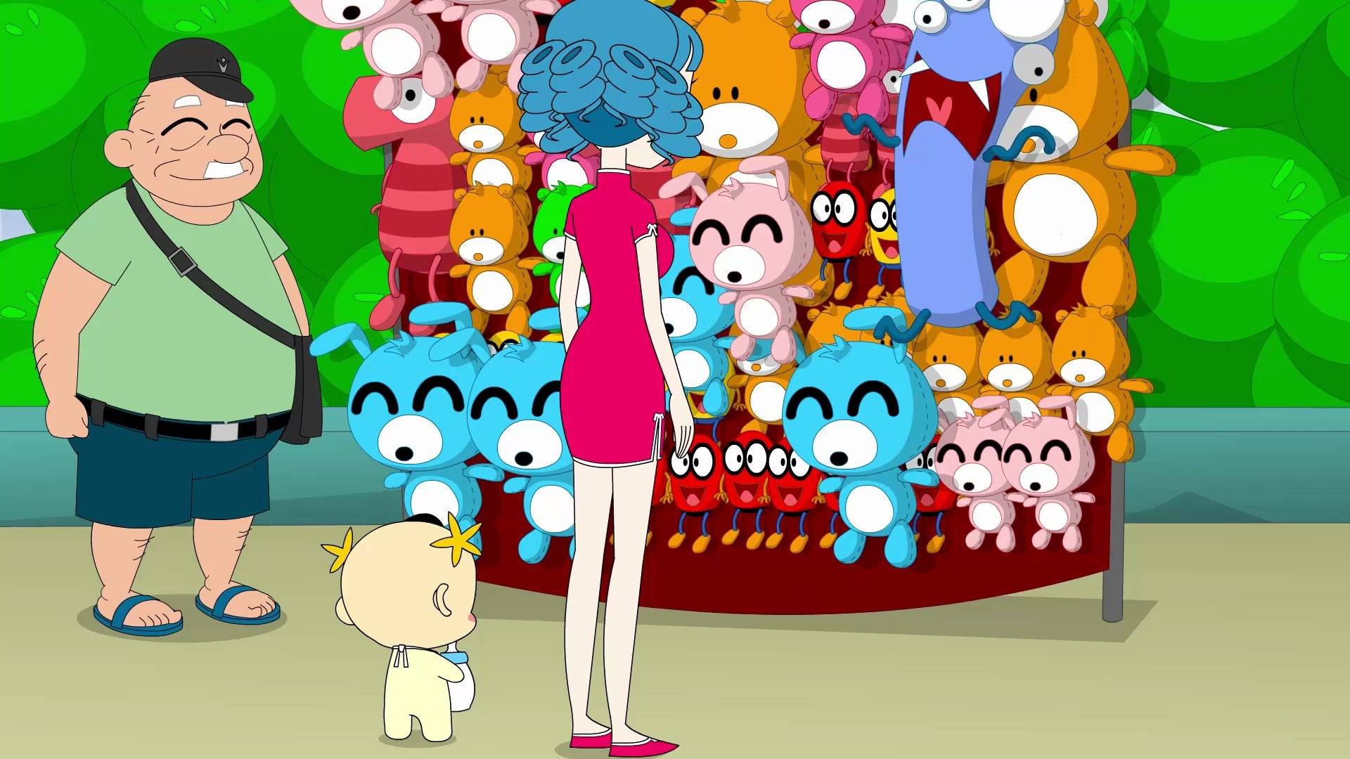 奶瓶小星吓人的玩具搞笑动画短片