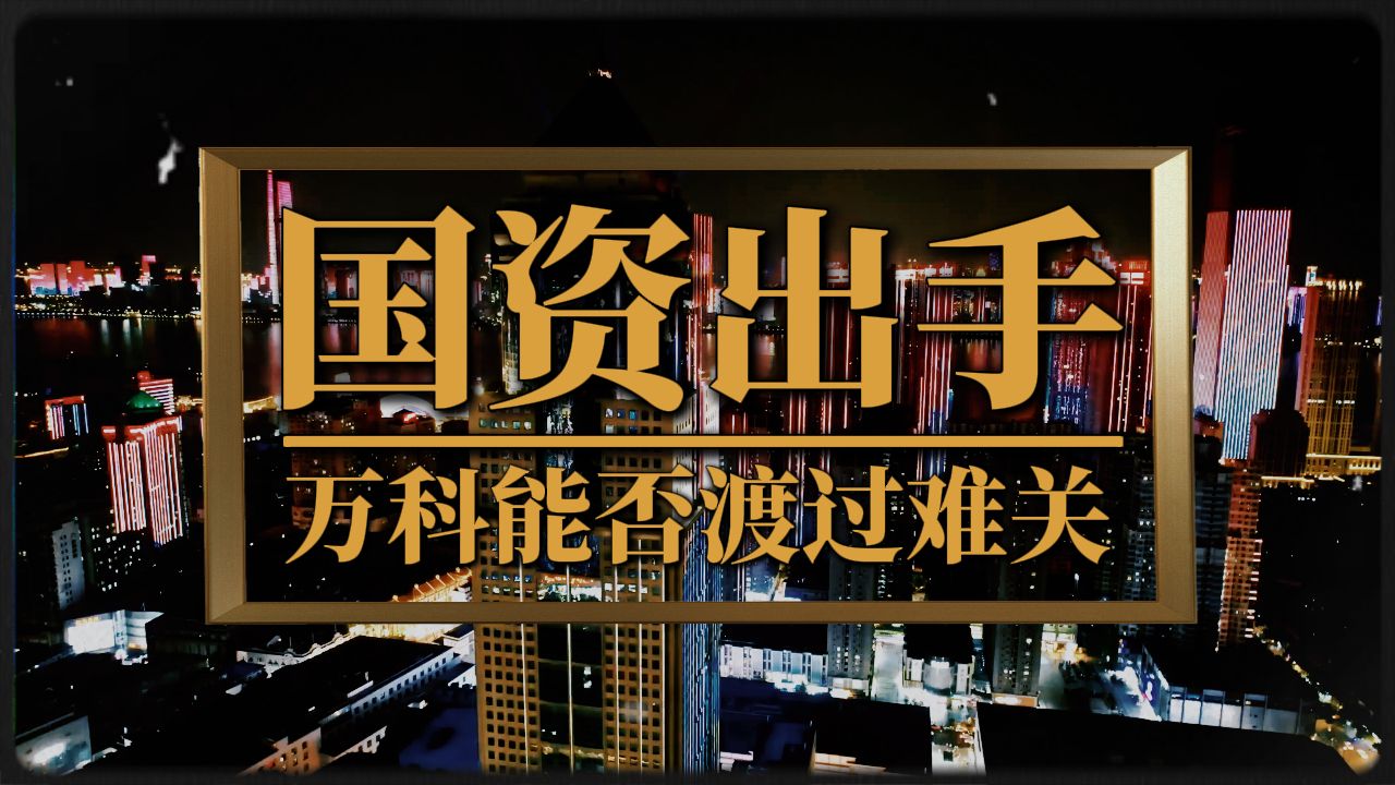 大国资出手,万科能否渡过难关?2025房地产市场新信号哔哩哔哩bilibili