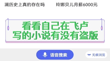 [图]看看自己在飞卢写的小说有没有被盗版