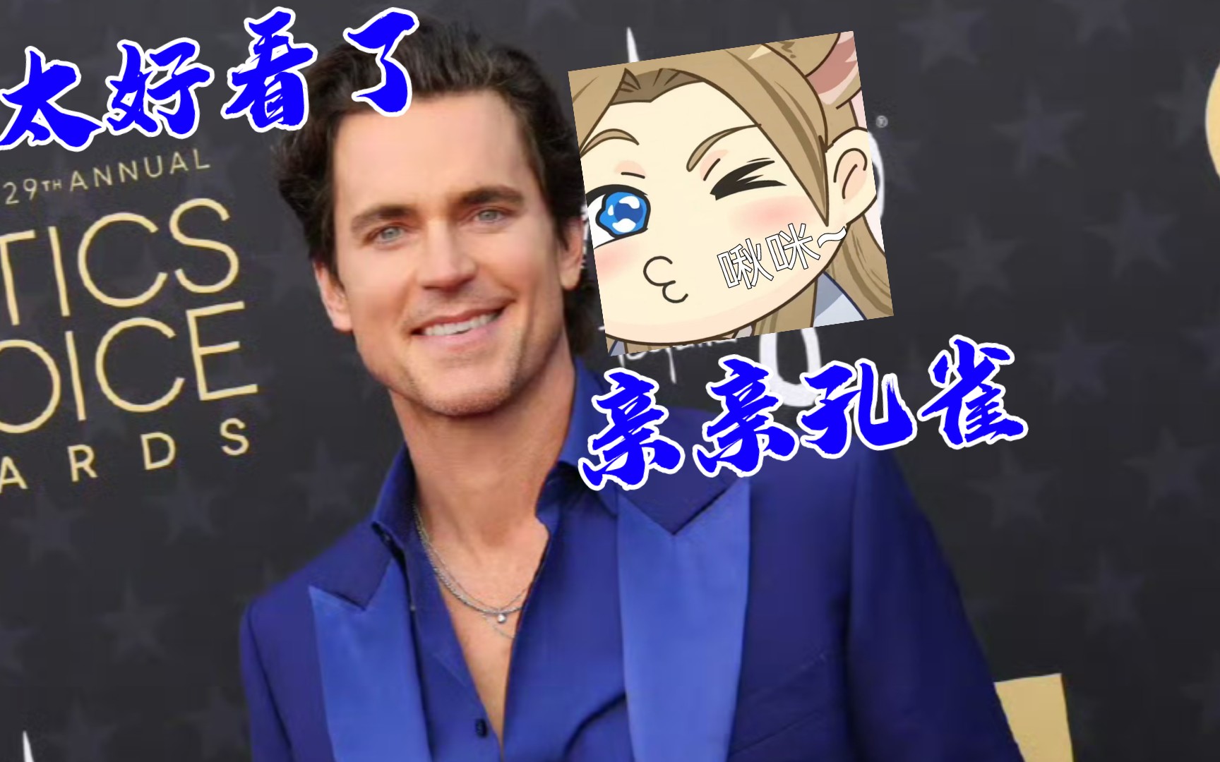 「Matt Bomer/马特ⷮŠ波莫」孔雀与CEO走红毯哔哩哔哩bilibili