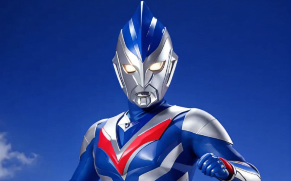 ai绘画奥特曼第十八期,蓝色奥特曼之二,依旧丑的各有特色