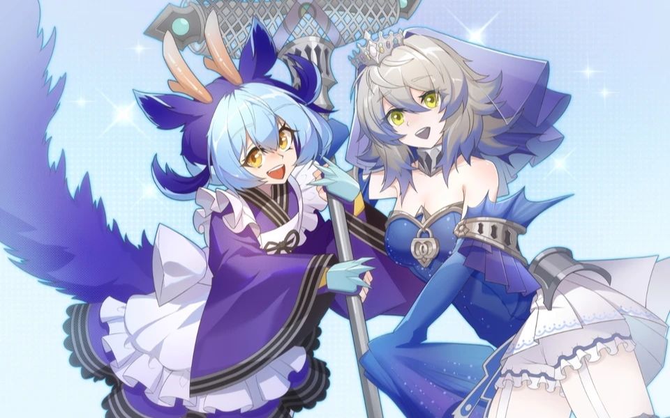 这就是入手露莎卡官垫后与泪冠哀歌的羁绊