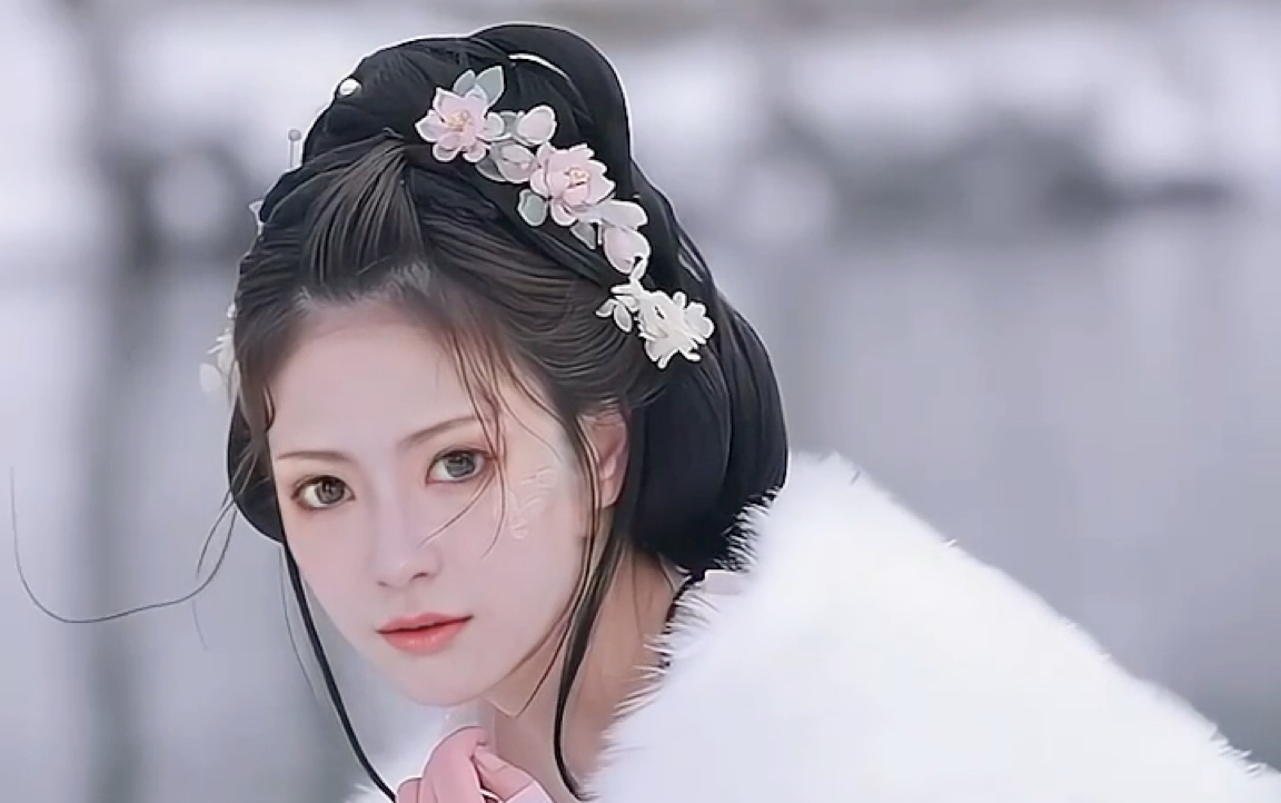 【凡人修仙传】雪天宫装南宫婉儿 雪中有佳人,娇容绝红尘(音频整活