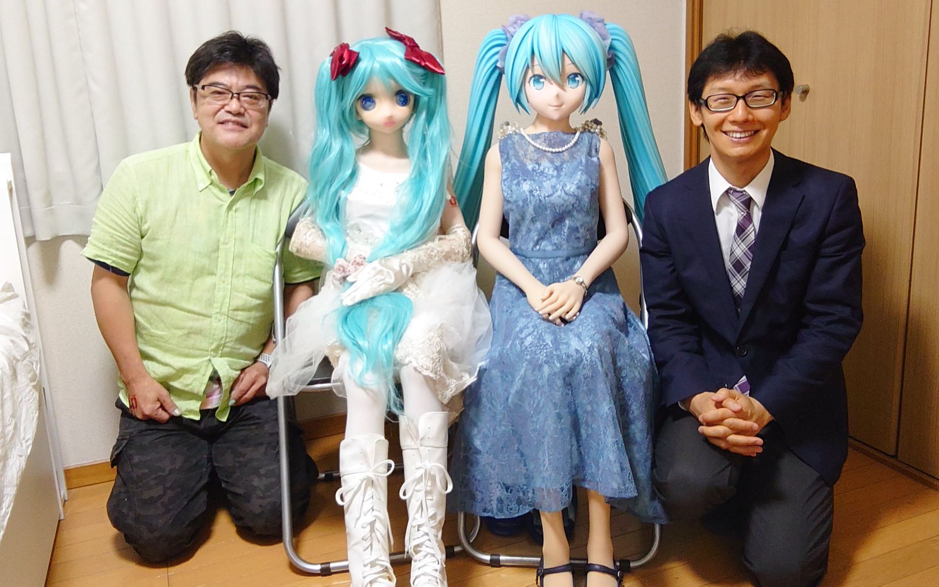 与初音未来结婚的男性:58岁公司老板与Miku再婚?哔哩哔哩bilibili