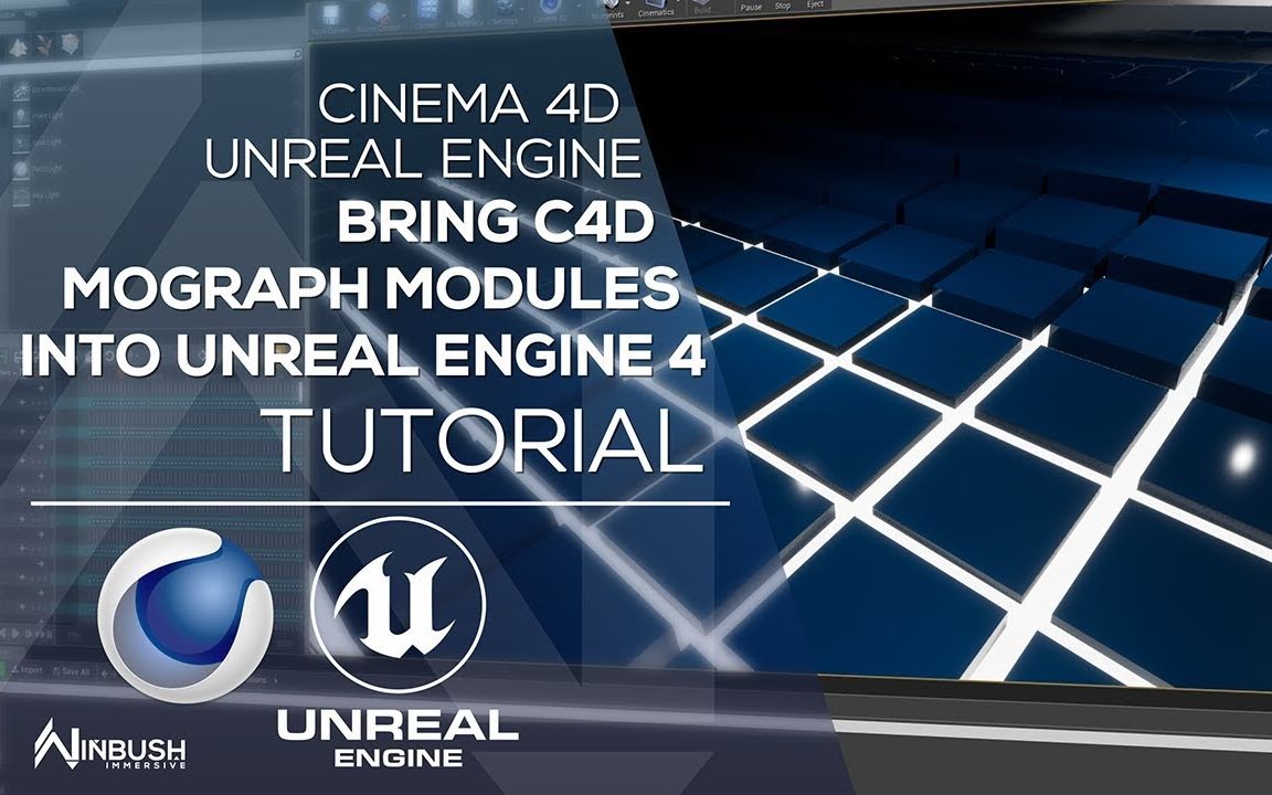 【UE4教程】如何导入C4D运动图形动画到虚幻4哔哩哔哩bilibili