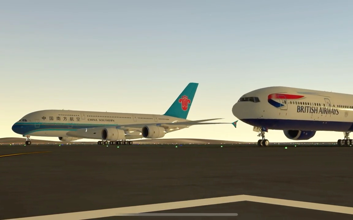 四发最大客机空客a380和双发最大客机波音777,四发时代逐渐落幕