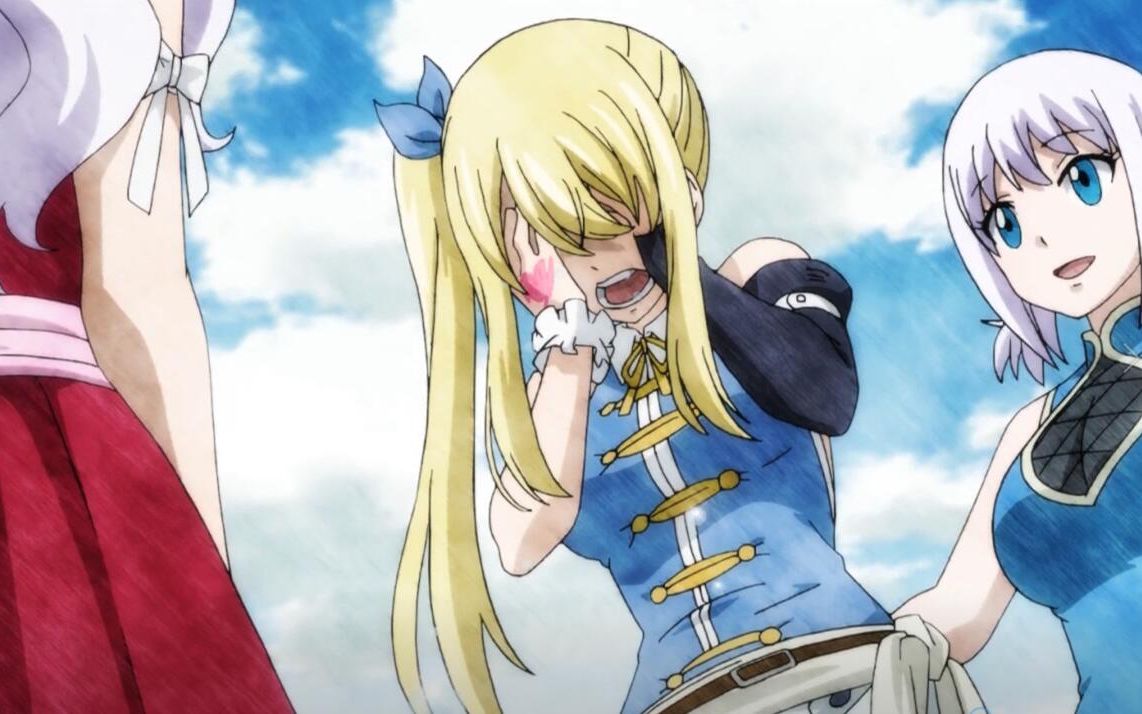 【妖精的尾巴】是谁让露西落泪!纳兹?还是……?