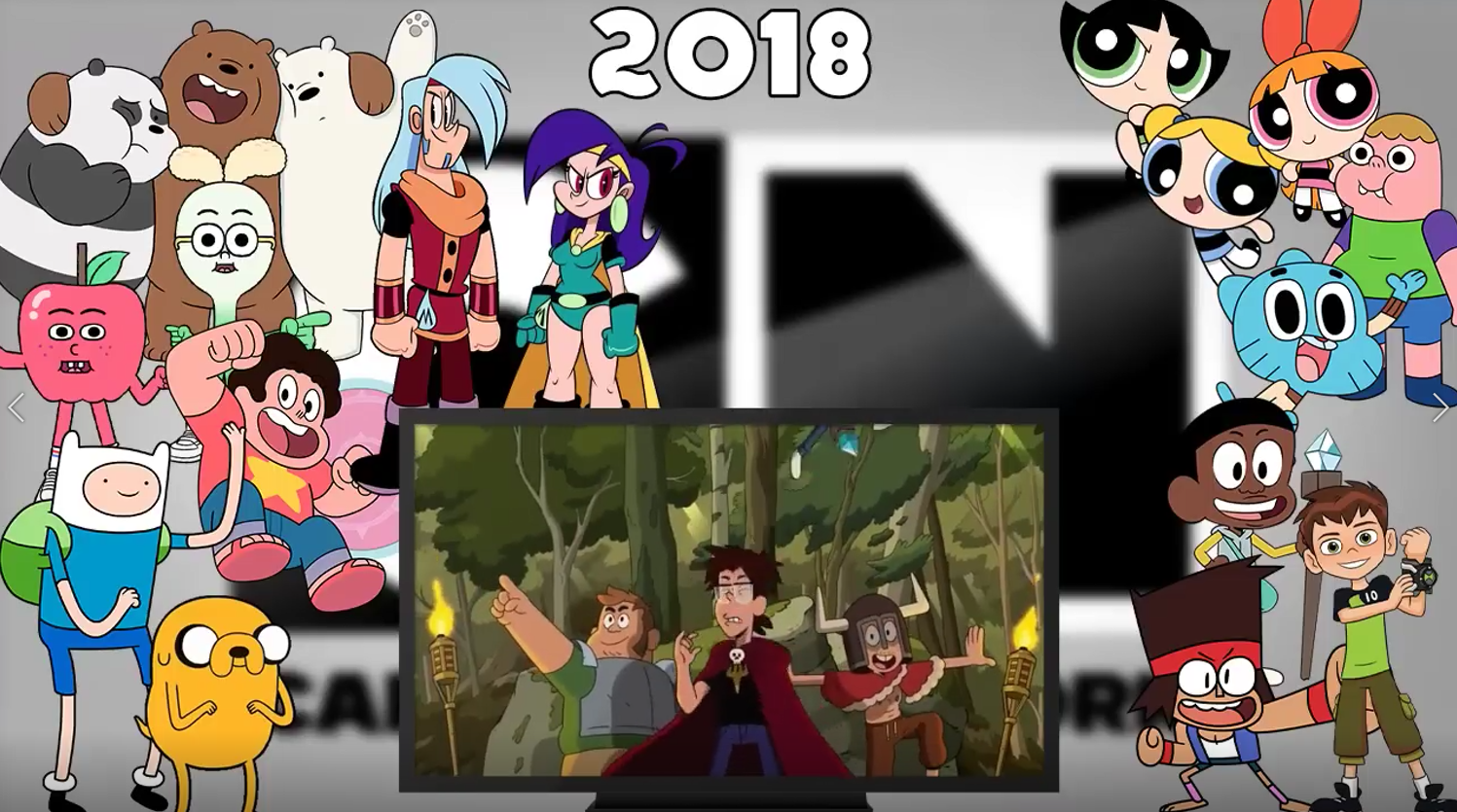 【cn卡通频道30周年纪念短片】有你喜欢的动画角色吗