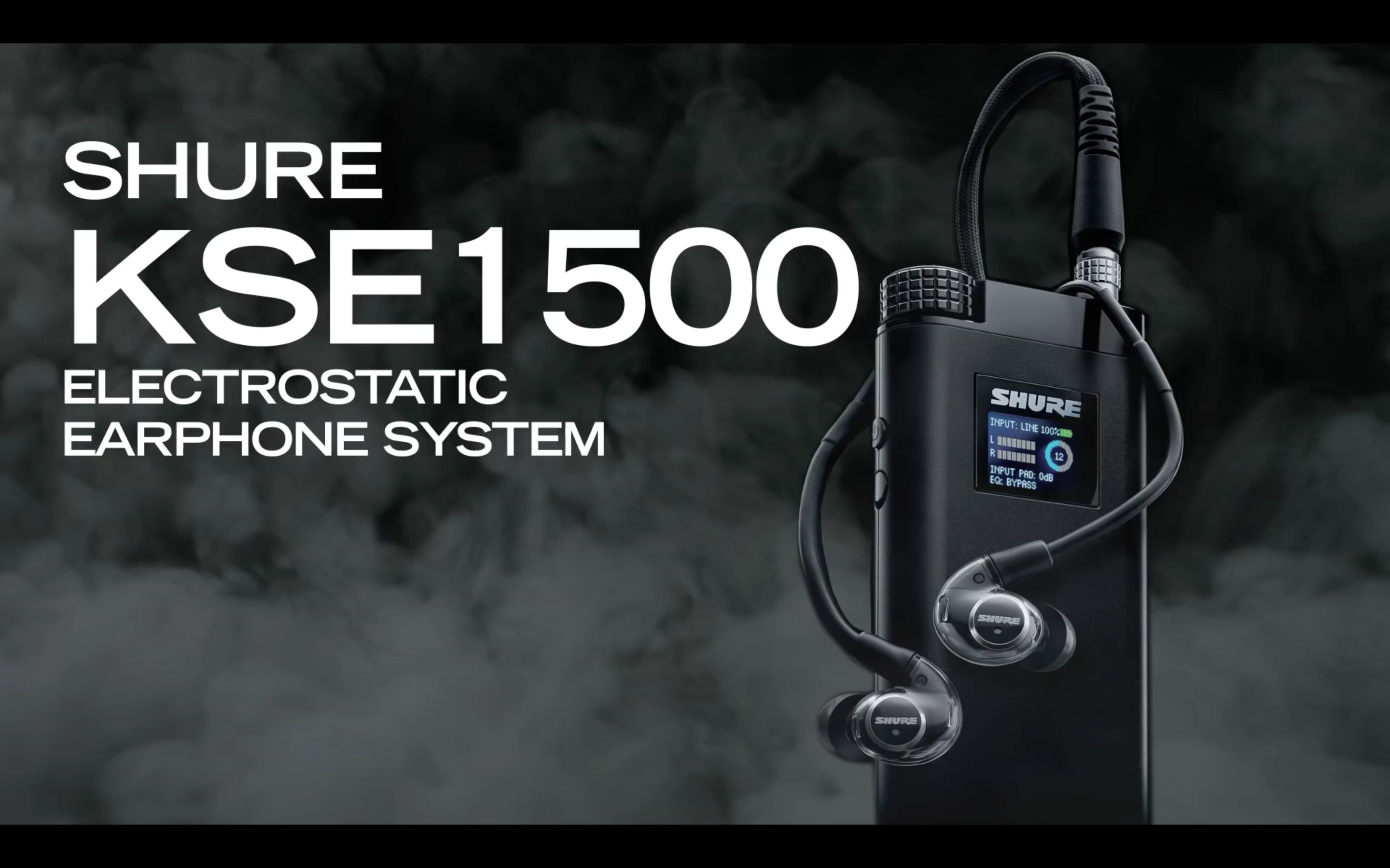 舒尔万元级静电耳塞KSE1500官方宣传视频Shure KSE1500 Electrostatic Earphone S哔哩哔哩bilibili