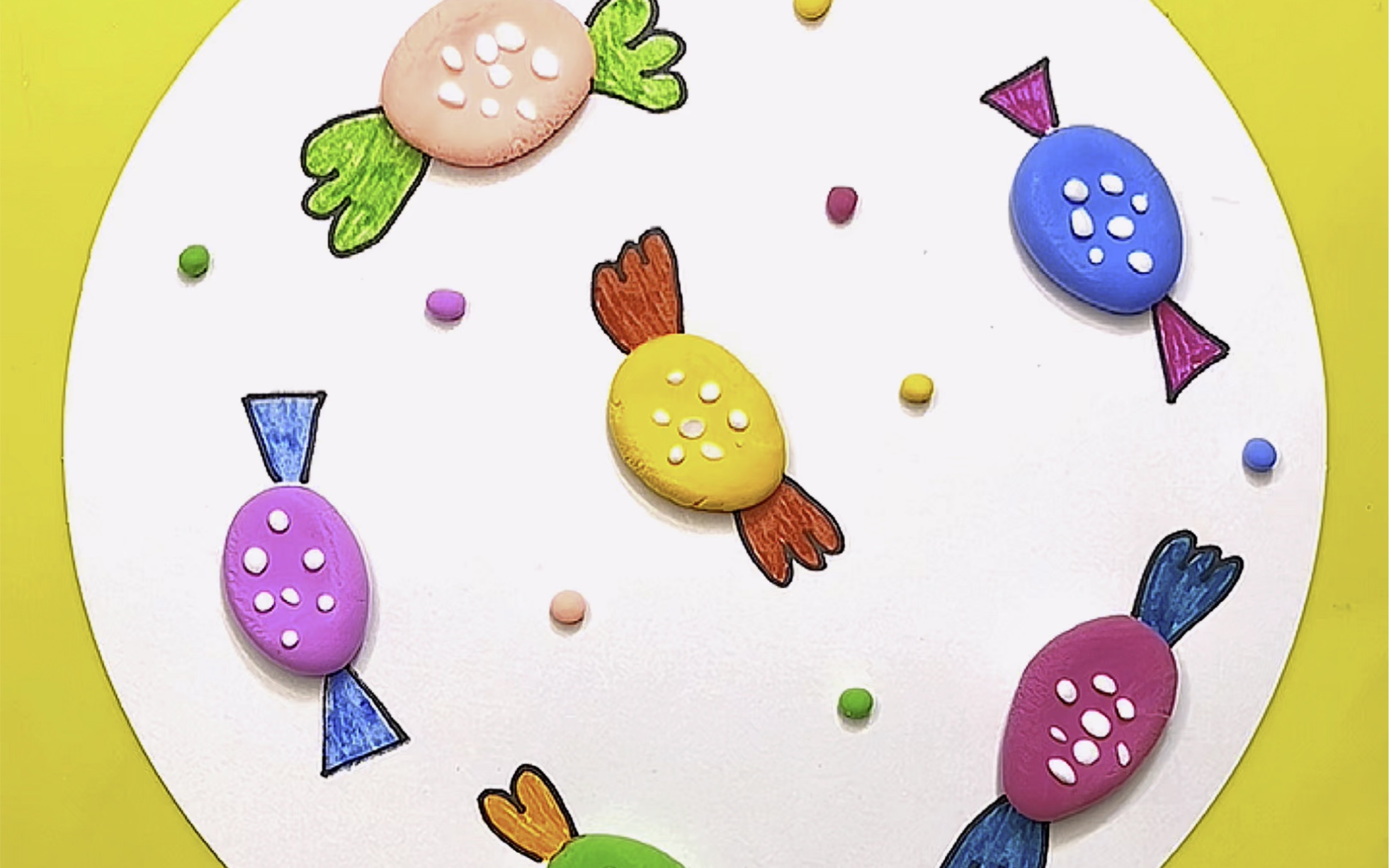 粘土手工:超轻粘土diy糖果96