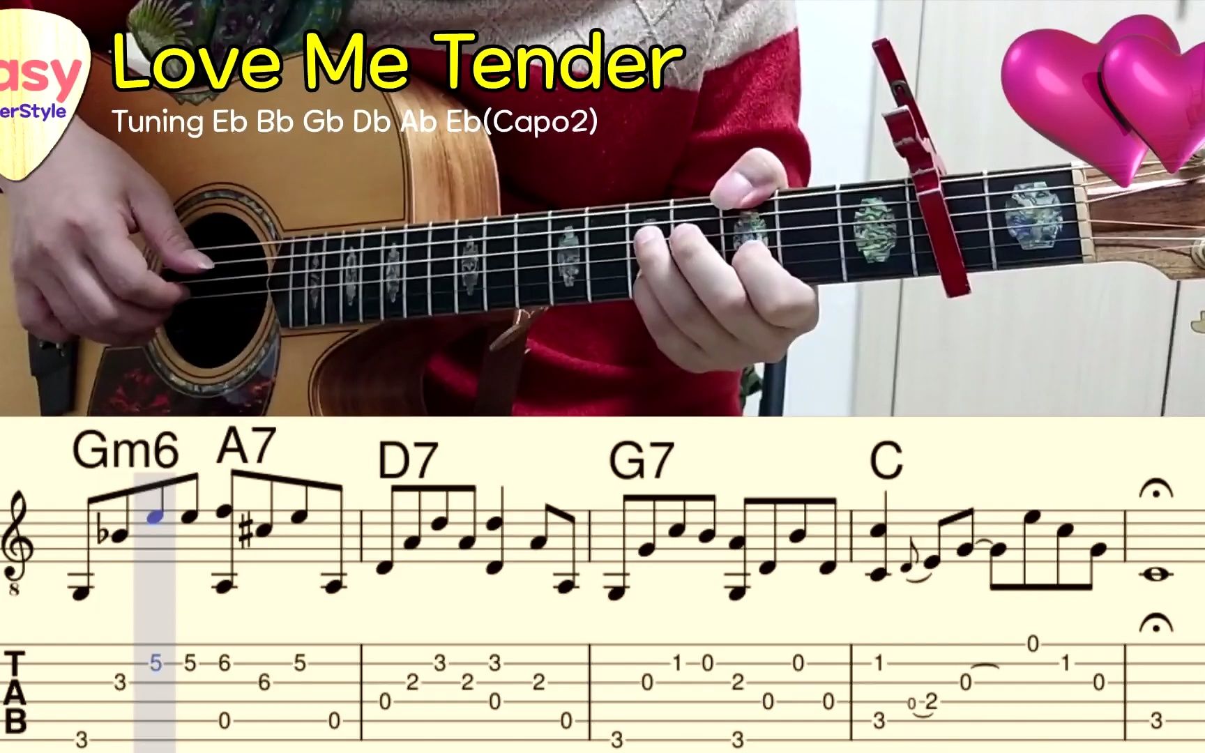 [图]【跟谱练】Love Me Tender