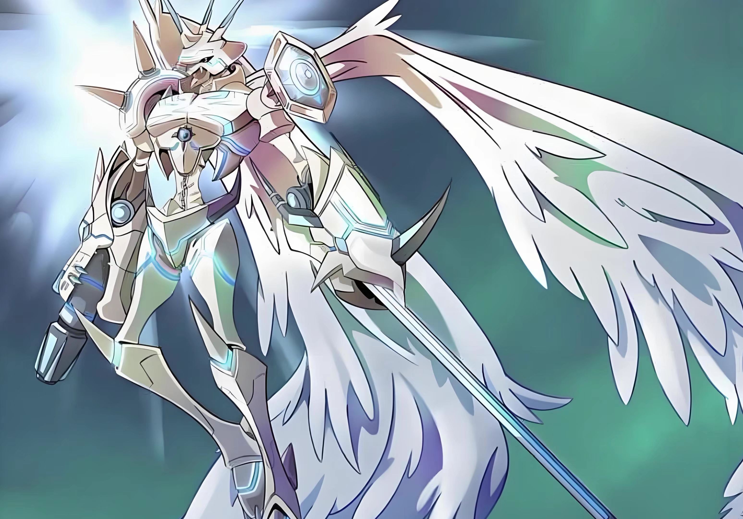 初代究极体齐聚,讴歌最帅的数码兽—奥米加兽:慈悲形态