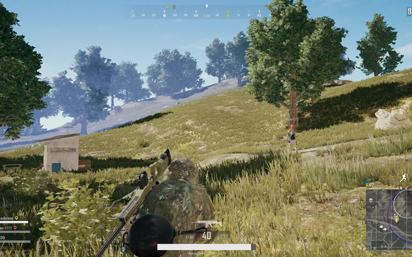 绝地求生 消音awm声音真的好性感,带水友吃鸡,只需要我和菜菜的发挥