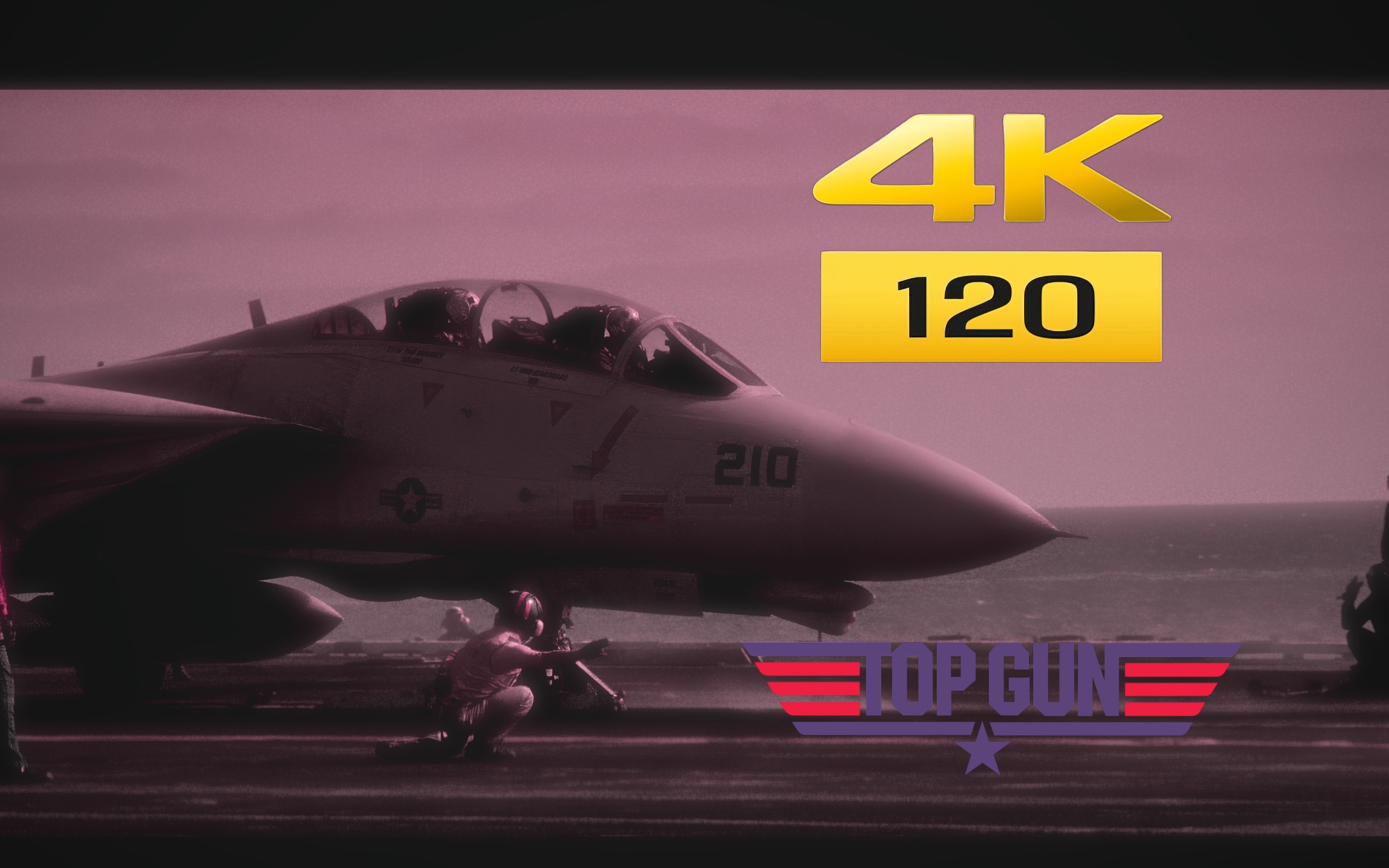 [图]可能是最清晰最滑的《壮志凌云》｜电影开头 Cut F-14 汤姆猫 4K 120FPS 极限修复