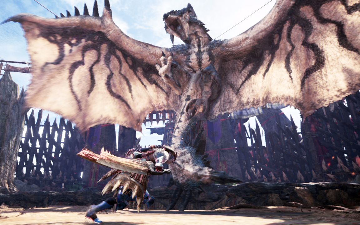 【服部】《怪物猎人:世界》斗技场苍火龙的应对方法