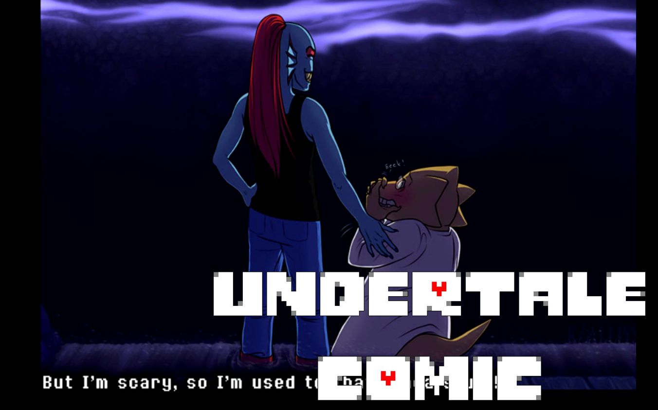 【undertale漫画】alphys x undyne合辑