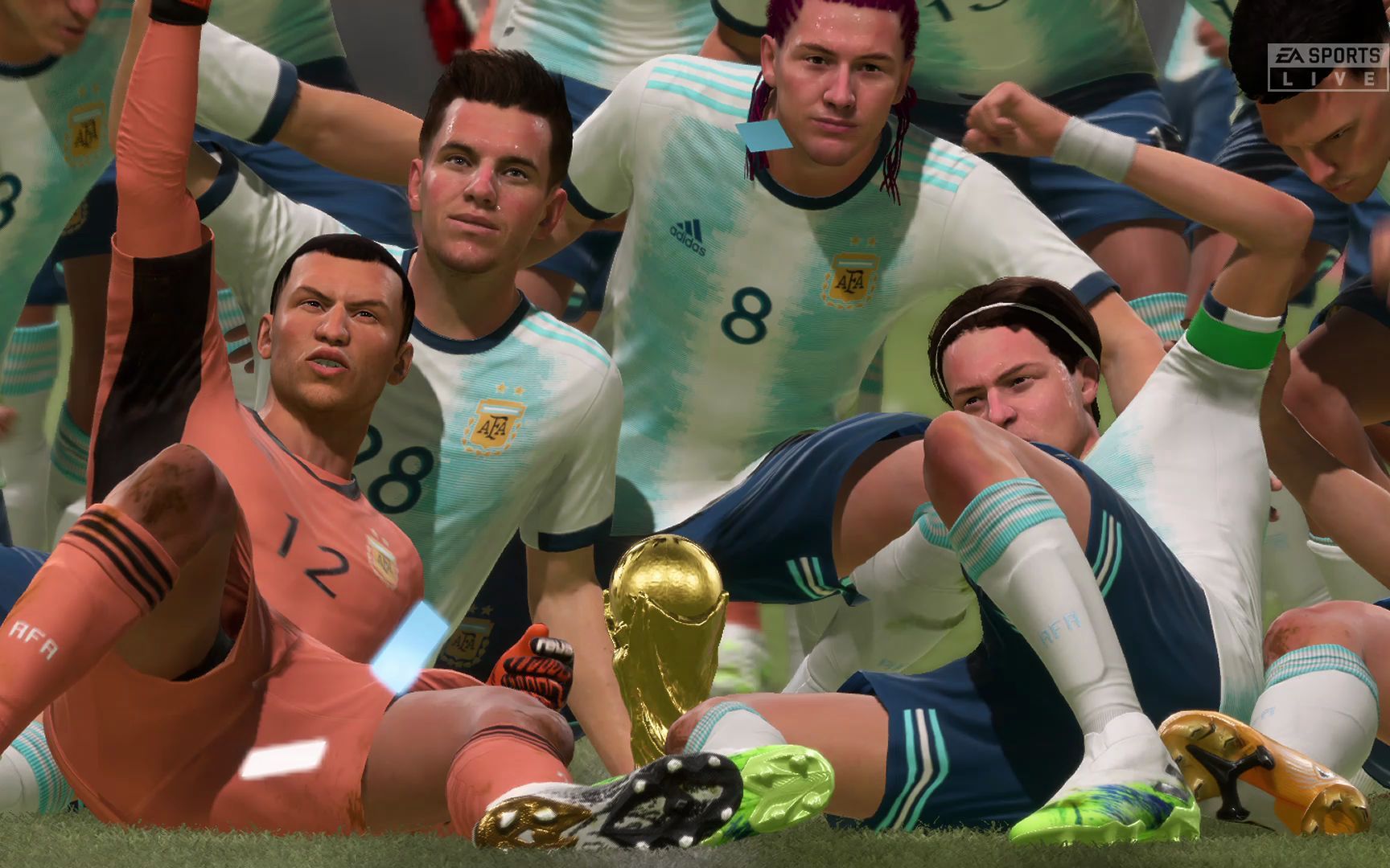 fifa21个人生涯阿根廷夺冠